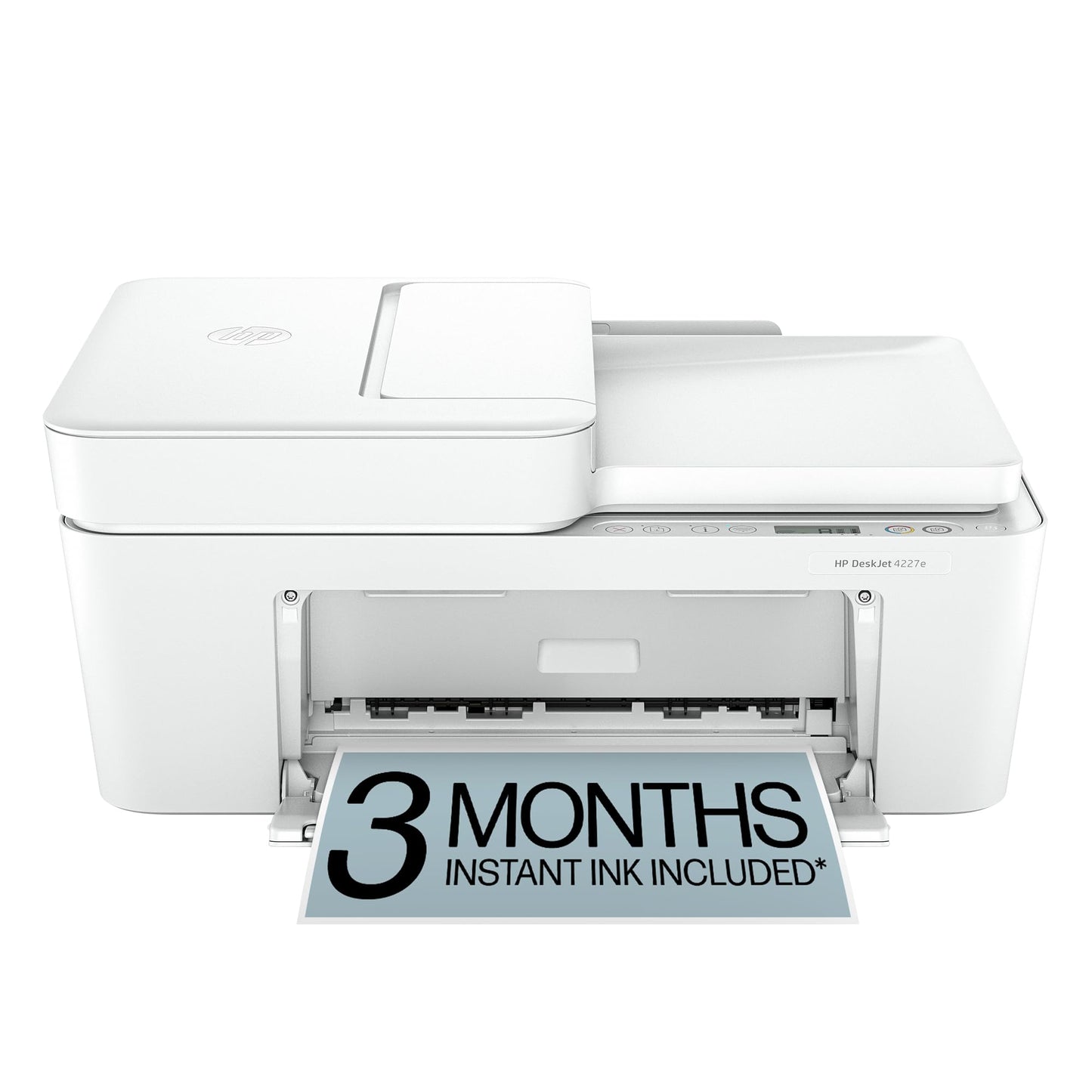 HP DeskJet 4227e Wireless All-in-One Color Inkjet Printer, Scanner, Copier, Best-for-Home, 3 Month Instant Ink Trial Included, AI-Enabled (6W7F0A)