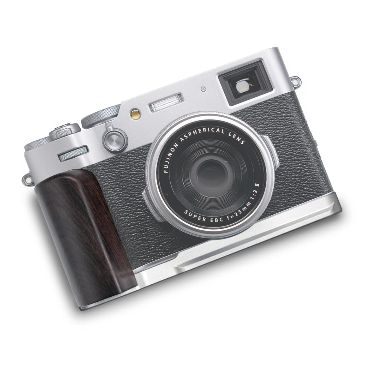 Iborrys L-Shaped Camera Handle ?Compatible with FUJIFILM X100VI Camera ?Precious Vintage Solid Wood Camera Grip | Handcrafted by Experienced Artisans