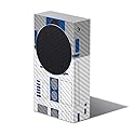 MIGHTY SKINS Carbon Fiber Skin Compatible with Xbox Series S - Cyber Bot Protective, Durable Textured Carbon Fiber Finish Easy to Apply and Change