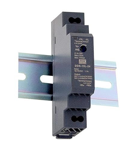 PowerNex Mean Well DDR-15 15W DIN Rail Type DC-DC Converter MEANWELL 15W Converter (DDR-15G-5)
