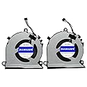 Replacement CPU+GPU Fan for HP Pavilion Gaming 15-EC Series Cooling Fan 15-EC0013D Service PN: L77560-001 DC5V 0.5A 1PCS