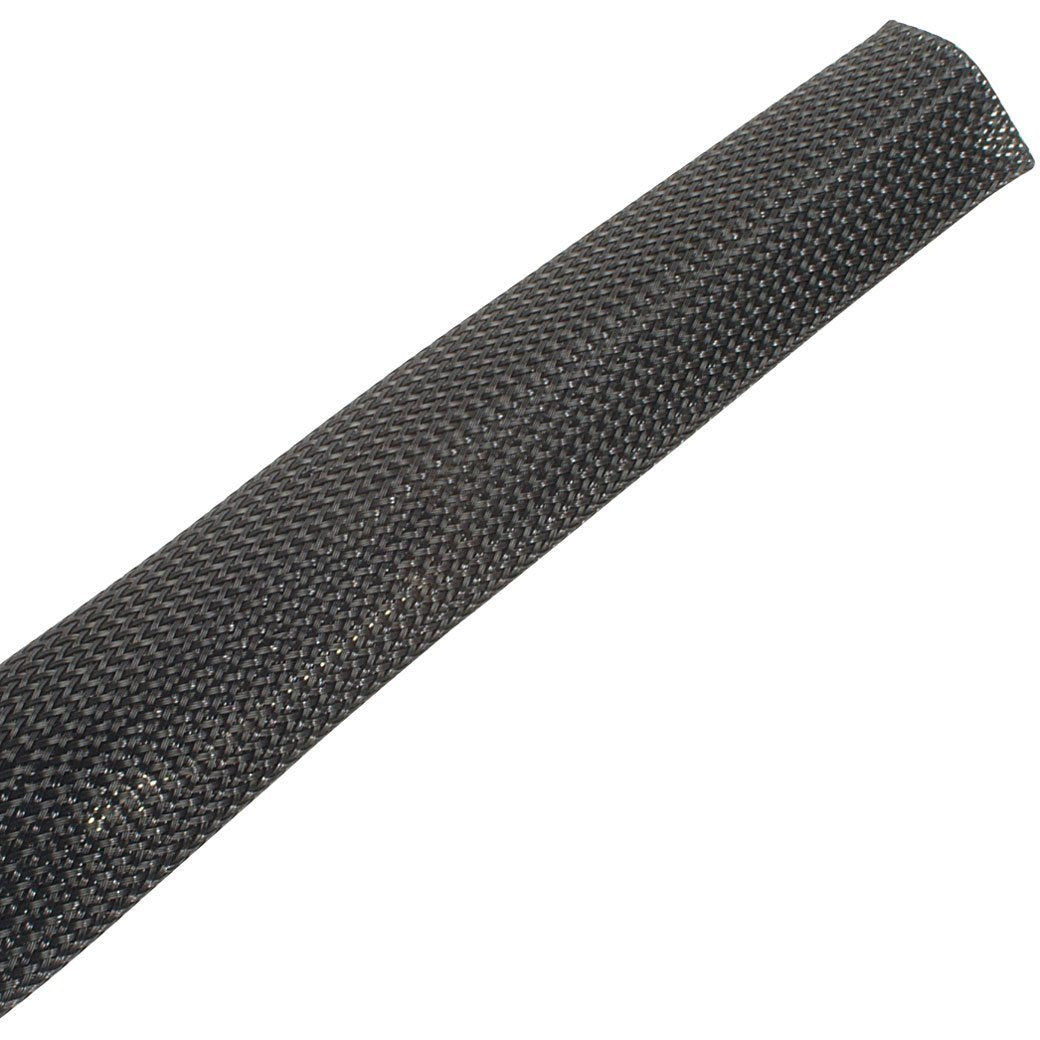 Techflex 3/4" Clean Cut Sleeving 25 ft. Black