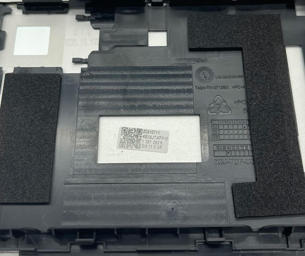 RenBang Tech Replacement for HP Probook 440 445R G6 440 445 G7 Laptop Upper Case Palmrest with Non-Backlit Keyboard Assembly L44589-001 L65225-001