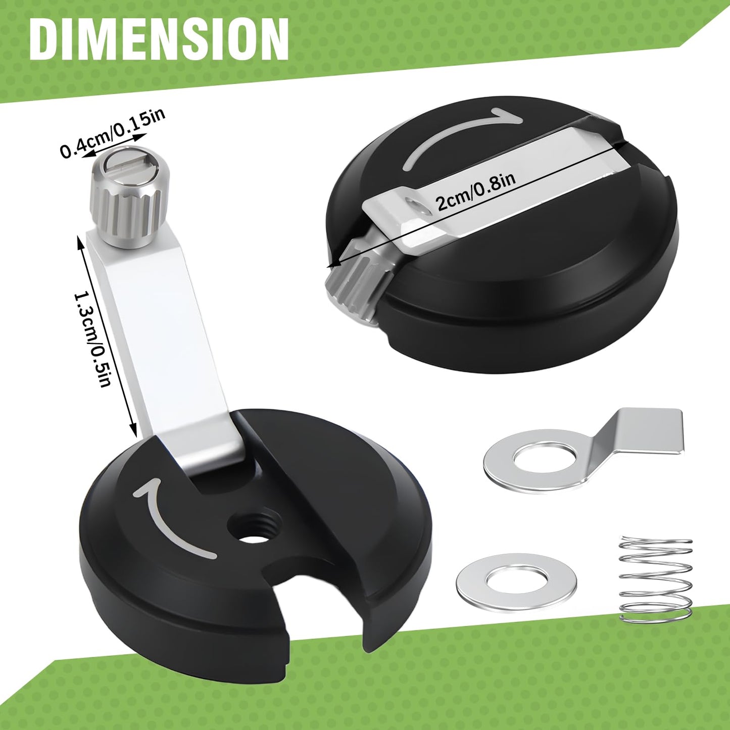 eTone Original Rewind Knob Replacement Kit for Niken Film Camera, Compatible with FM FM2 FE FE2 FA FM3A Series