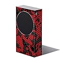 MightySkins Carbon Fiber Skin Compatible with Xbox Series S - Red Modern Camo | Protective, Durable Textured Carbon Fiber Finish | Easy to Apply