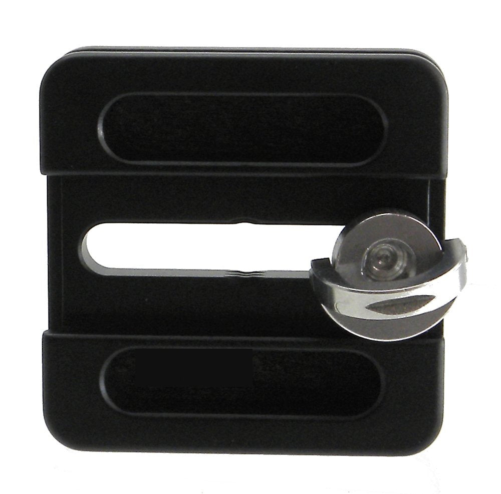 2 Pack Simplicity DS-1 Bi-Directional QR Camera Body Plate Arca-Swiss Compatible with Stainless Steel D-Ring SS Ideal for Compact Camera