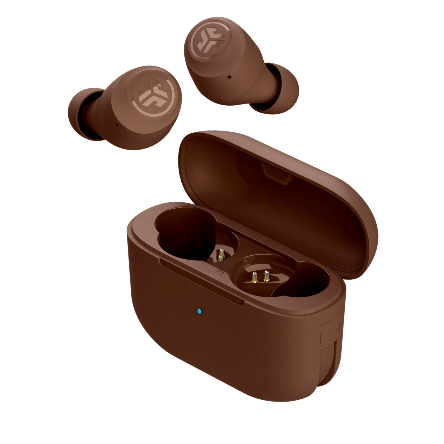 JLab Go Air Pop+ Tones True Wireless Earbuds, in Ear Bluetooth Headphones with Microphone, 35H Playtime, USB-C Charging Case, Dual Connect, EQ3 Sound