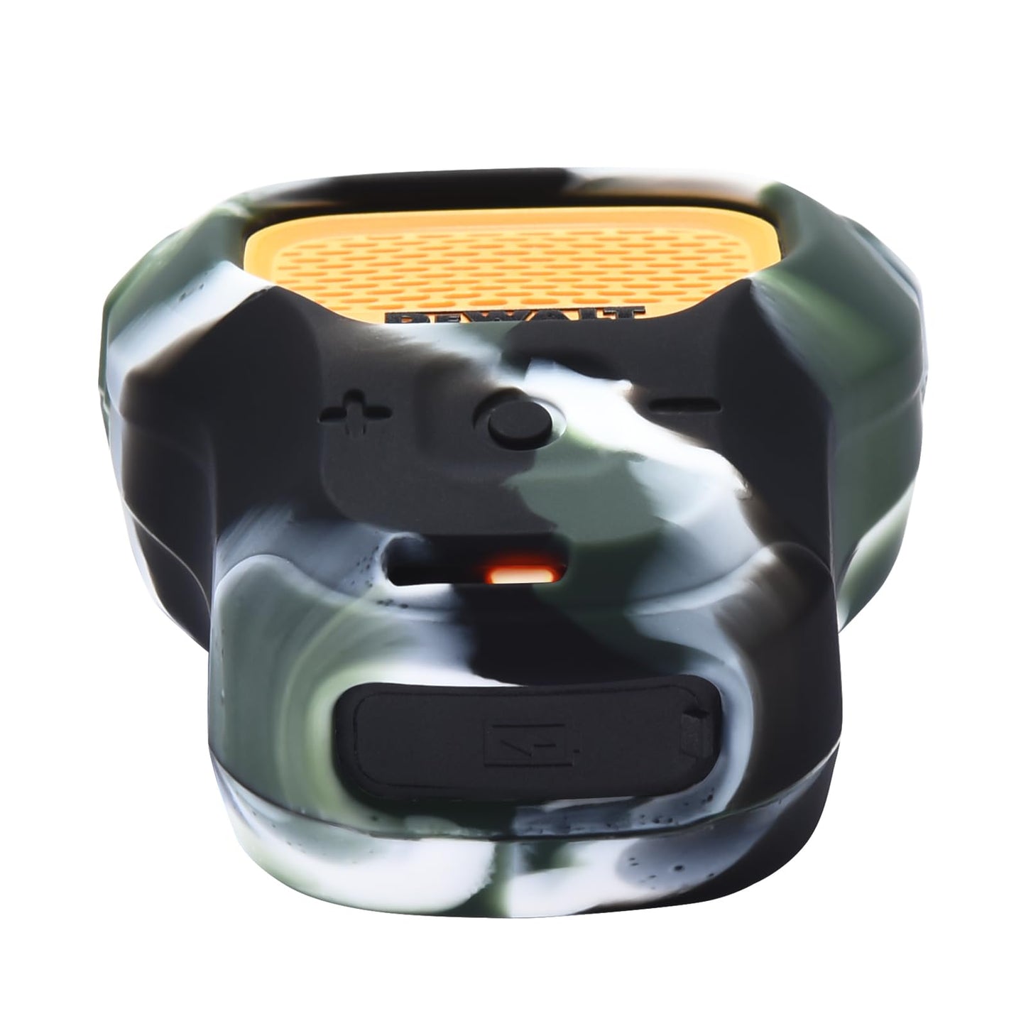Silicone Case for DEWALT Jobsite Pro Wireless Wearable mini Speaker Resistant Drop Crash Work site Hiking Outdoor Travel Portable for Speaker Dewalt