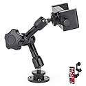 Mippko Drill Base Truck Phone Stand for 3.5~7.5 inches iPhone/HTC/LG/Nexus/Huawei/Smart Phones, Fit for Truck, Car,Van, Vehicles, 360°Adjustable