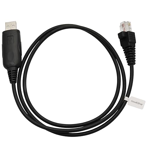 GoodQbuy KPG-46 USB Programming Cable for Kenwood Radio TM-261A TM-271A TM-281A TK-863G TK-868 TK-868G TK-880 TK-880G TK-8108 TK-8150 NX-700 NX-800