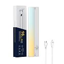 TheDeco 16" LED Under Cabinet Lighting, Plug-in or Hardwired Dual Installation, 3CCT Selectable 3000K/4000K/5000K, Dimmable 110V Kitchen Lights Under