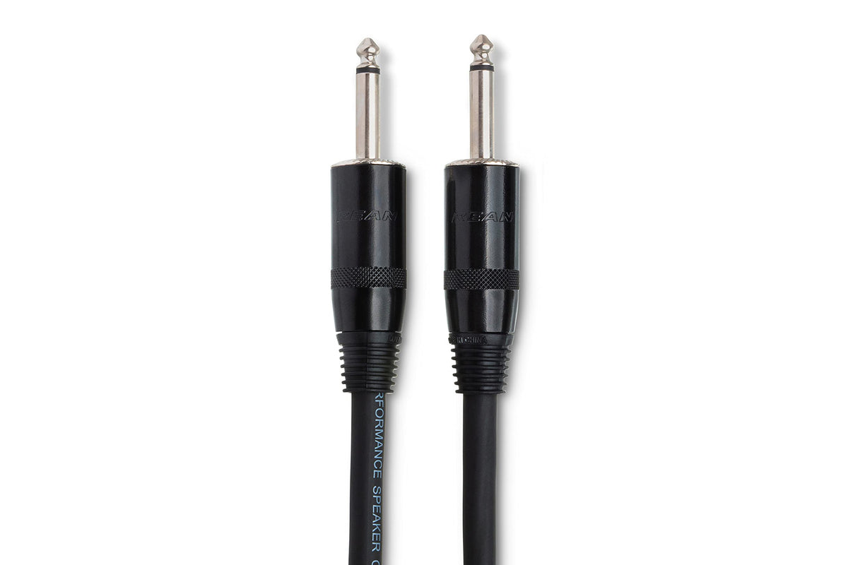 Hosa SKJ-405 Pro Speaker Cable, REAN 1/4 Inch TS to Same, 5 Feet