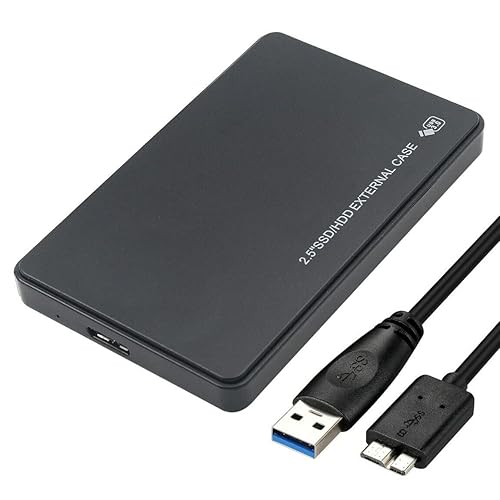 SGElectronix 2.5" SATA USB 3.0 Hard Drive Disk HDD SSD Enclosure External Laptop Case