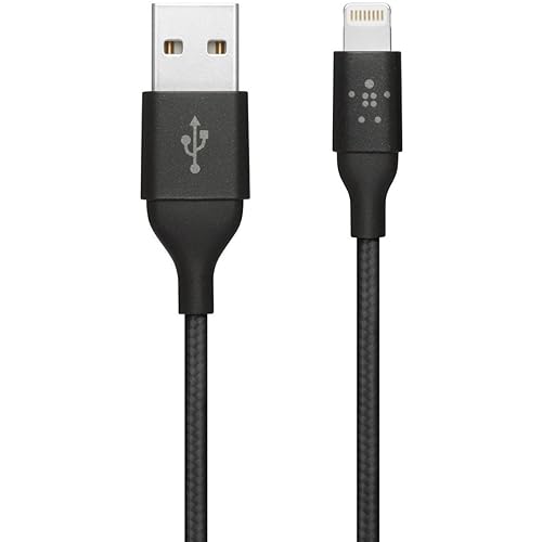 Belkin MIXIT 3 Foot Lightning Charge/Sync Cable for iPhone 7/7 Plus, iPhone 6S / 6S Plus, iPhone SE, iPhone 5/5s, and iPads (Black)