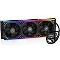 Thermalright FW360 SE ARGB V2 360mm AIO Liquid CPU Cooler, 2" LCD Screen, 3 x TL-M12Q 120mm PWM Daisy-Chain Fans, for AMD AM4/AM5 and Intel