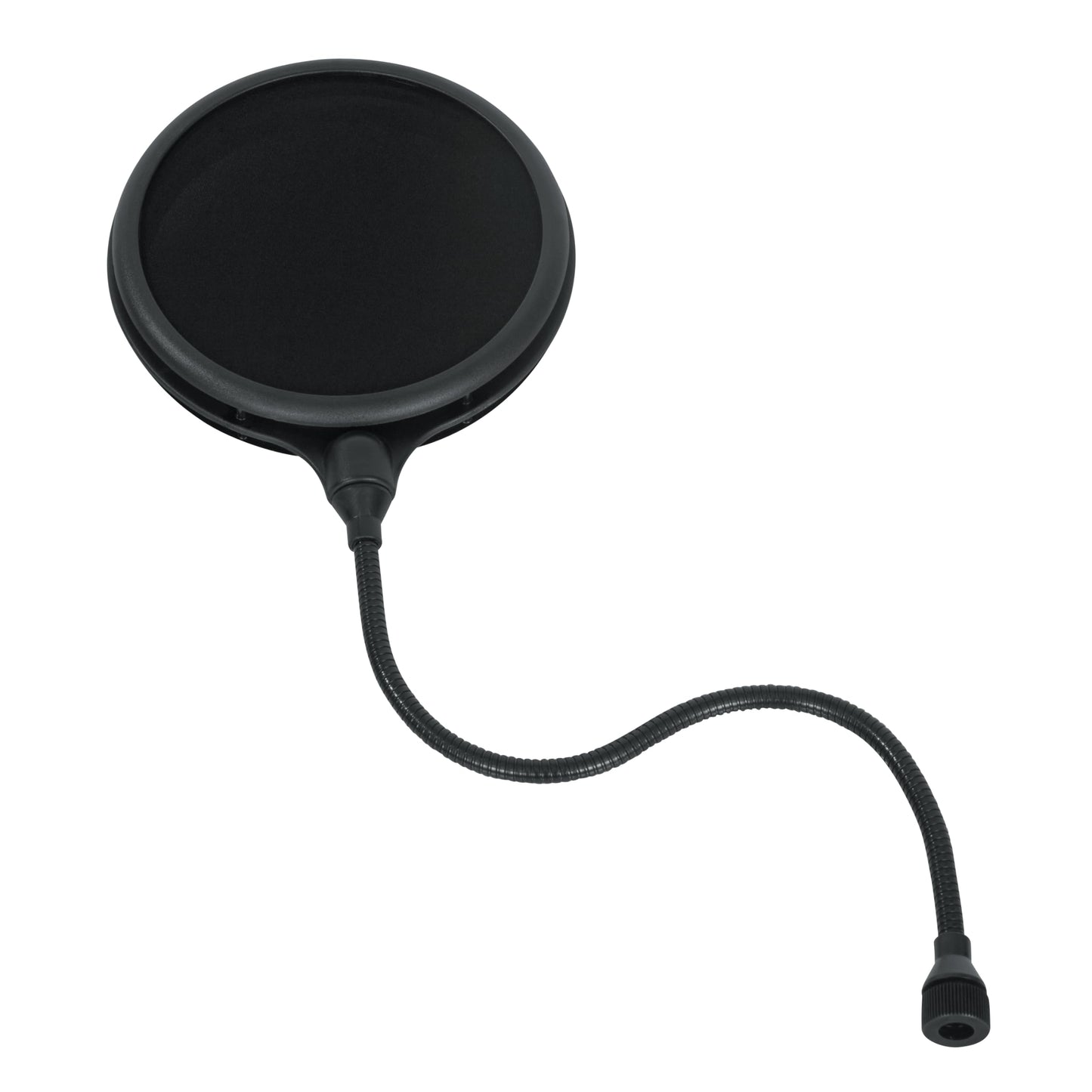 Gator Frameworks Split Level Double Layered Pop Filter with Attachment Clamp; Fits Most Standard Microphone Stands (GM-POP FILTER)
