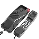 Telephone Extension,Landline Telephone,Corded Phone with Large Number Buttons for Hotel, Family,Business, The Phone can be puted on The Desk or