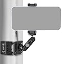 NEEWER Magnetic Fence Mount Compatible with Mevo Start Pocket Radar GoPro Insta360 DJI, Dual Mounting Kit Compatible with Gamechanger App for Baseball