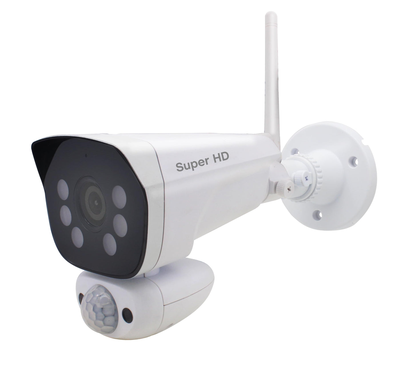 CasaCam GuardianCam Pro | AC Powered 2K Floodlight Camera for VS6102 and VS6104 Wireless Security System | Add-on Camera, Weather Proof, Two-Way