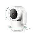 Luna 2K Indoor Cameras for Home Security, 2.4GHz & 5GHz WiFi, 360-Degree Pan-Tilt, Built-in Spotlight, Human Auto Tracking, Siren, Pet/Dog/Baby Camera