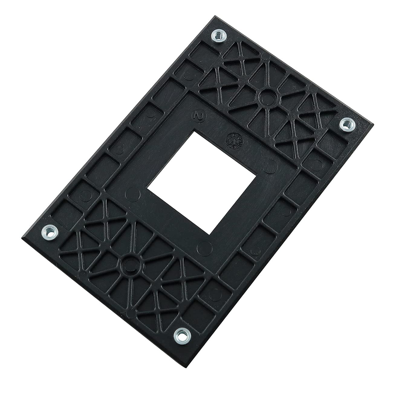 AXLIZER AM4 mounting Bracket 2Sets CPU Cooler Fan Heatsink Motherboard Retention Mounting Bracket for AM4 B350 X370 A320 X470 Black