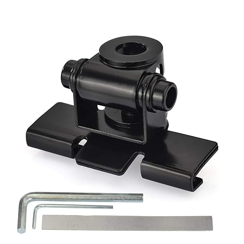 Bingfu Vehicle CB Mobile Radio Antenna Mounting Through Hole Fix Bracket 16mm Hole Lip Mount for Car Truck Ham Amateur Radio Antenna UHF SO239 Female