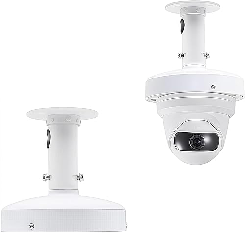 V-Fiabilidad I-Shaped Security Camera Wall Ceiling Mount Bracket, Dome Camera Mount Universal Camera Wall Mounting Bracket for CCTV Security Camera/IP