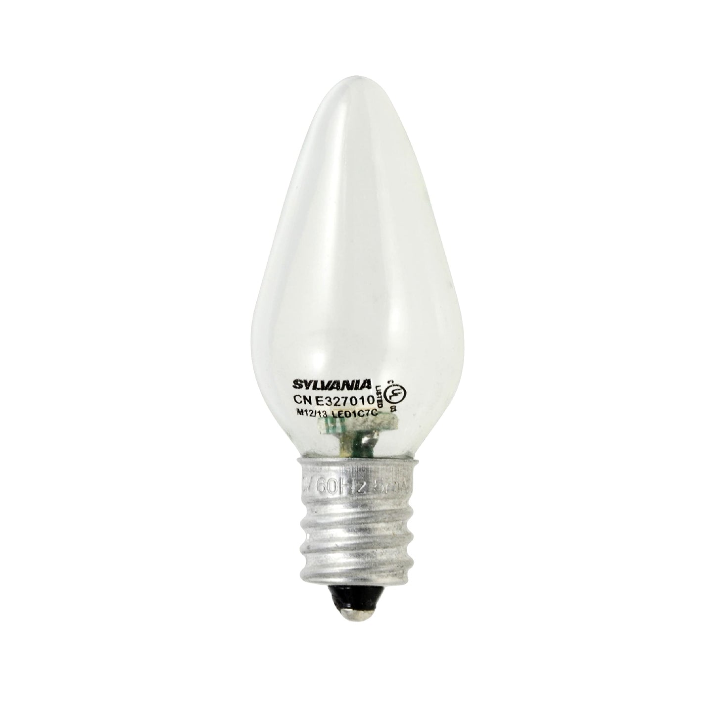 Sylvania LED C7 Accent Light Bulb, Efficient 0.6W, 4 Lumens, 2 Pack