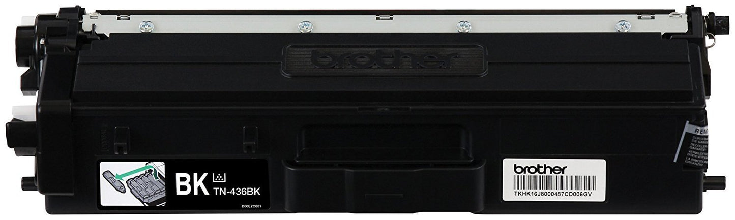 Brother TN-436BK Super High Yield Toner Black, 6500 Pages