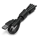HQRP USB Data Transfer Cable Compatible with Sony Cyber-Shot DSC-W630 DSC-W650 DSC-W670 DSC-W690 DSC-W710 DSC-W730 DSC-S650 DSC-S700 DSC-S730 DSC-S750