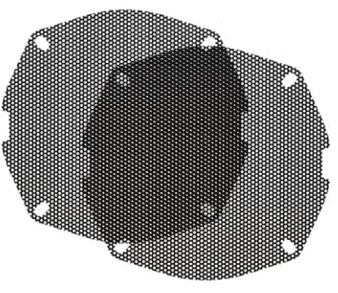 Hogtunes SGF GRILL-AA Front Speaker Grills (2 Pack), Fits 1998-2013 Harley-Davidson Motorcycles