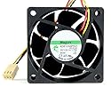 KDE1206PTV1 12V 1.7W 3 Wire Maglev Cooling Fan 60x60x25mm