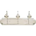 Forte Lighting 52703-05 Traditional 3-Light Vanity Fixture with Chrome Finish , Chrome Finish