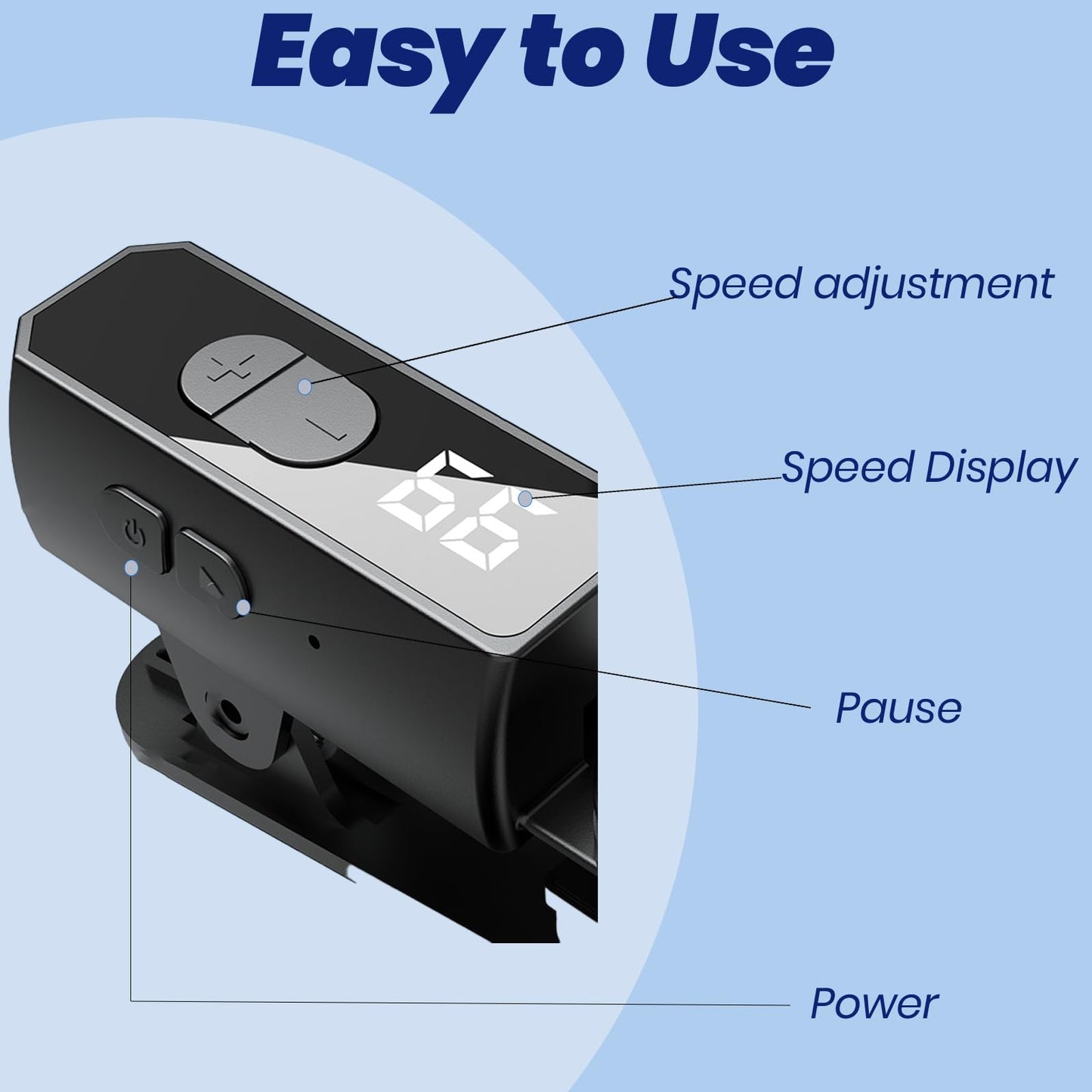 Auto Clicker Smart Tapper for iPhone iPad Android TikTok - Auto Touch Device with 107 Adjustable Speed, Instant Clicker for Live Stream Likes, Social