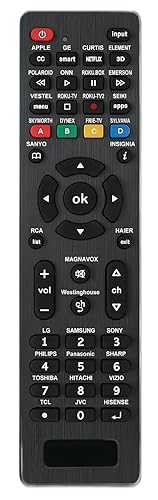 Universal Remote Control for RCA, Westinghouse, Emerson, LG, Samsung, Insignia, Magnavox,Element and More Brands Universal TV Remote (RC-G008)