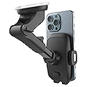 Encased Car Mount for iPhone (Dashboard/Windshield) Cell Phone Holder Compatible with iPhone 11/12/13/14 Pro Max (Case Compatible)