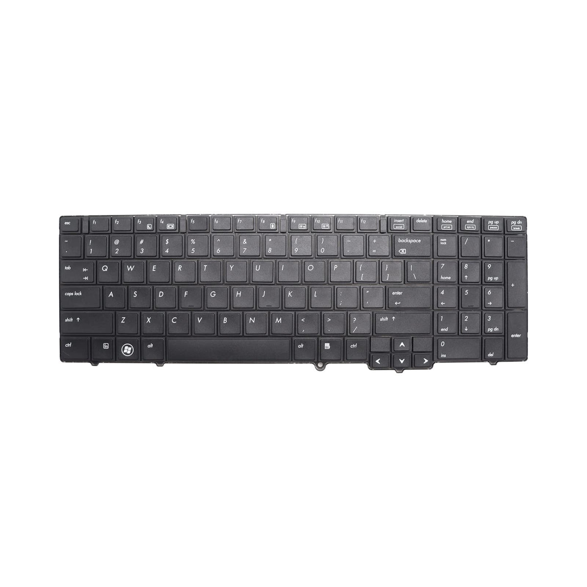 New Keyboard Replacement for HP EliteBook 8540P 8540W Series 595790-001 582648-001 PK1307G1A00 PK1307G2A00 PK1307G3A00 Without Pointer Black