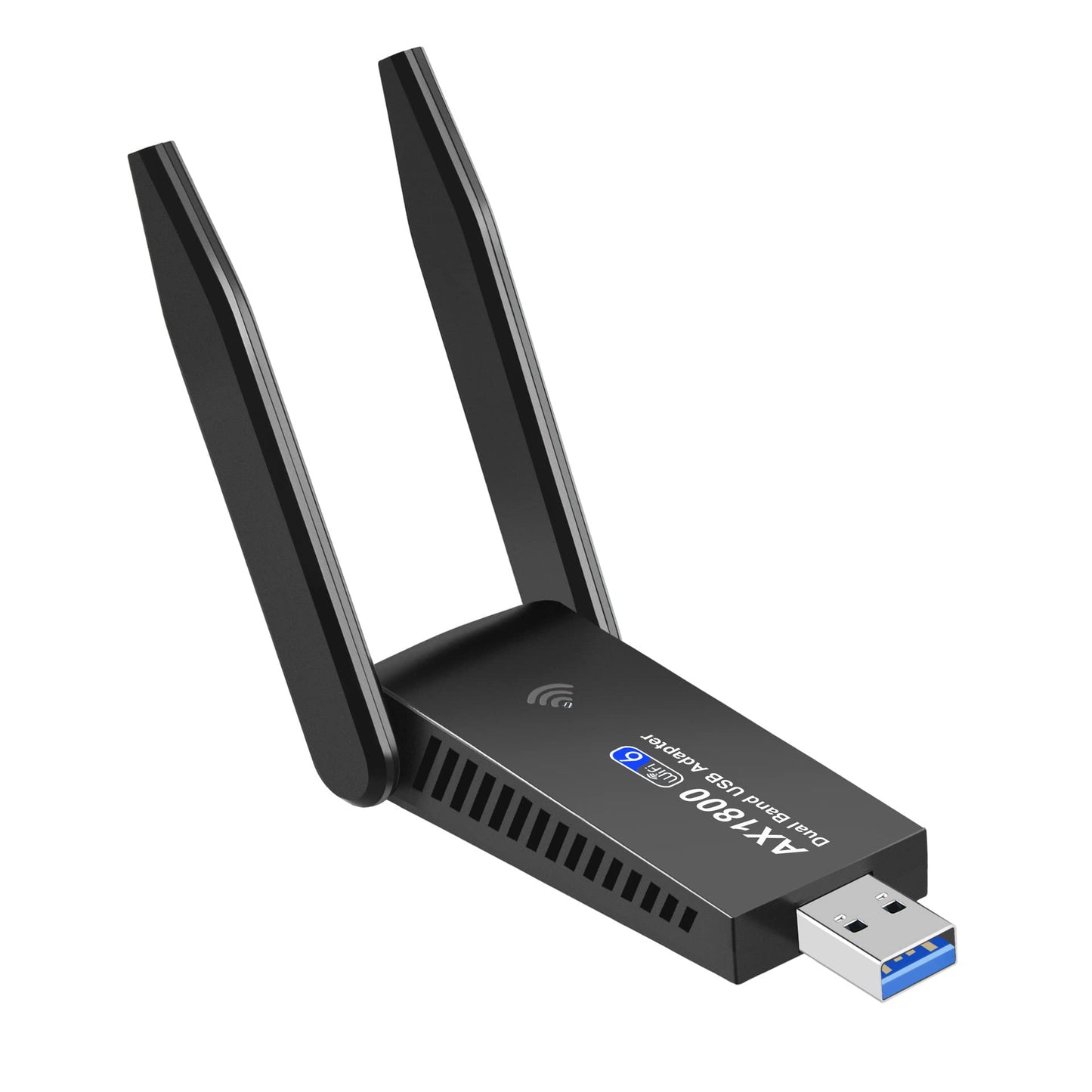 1800Mbps WiFi6 USB Adapter USB Wireless Network Card 2.4G/5GHz USB3.0 Wireless Wi-Fi Dongle Network Receiver Card MT7921 Chip for Win 10/11 Only