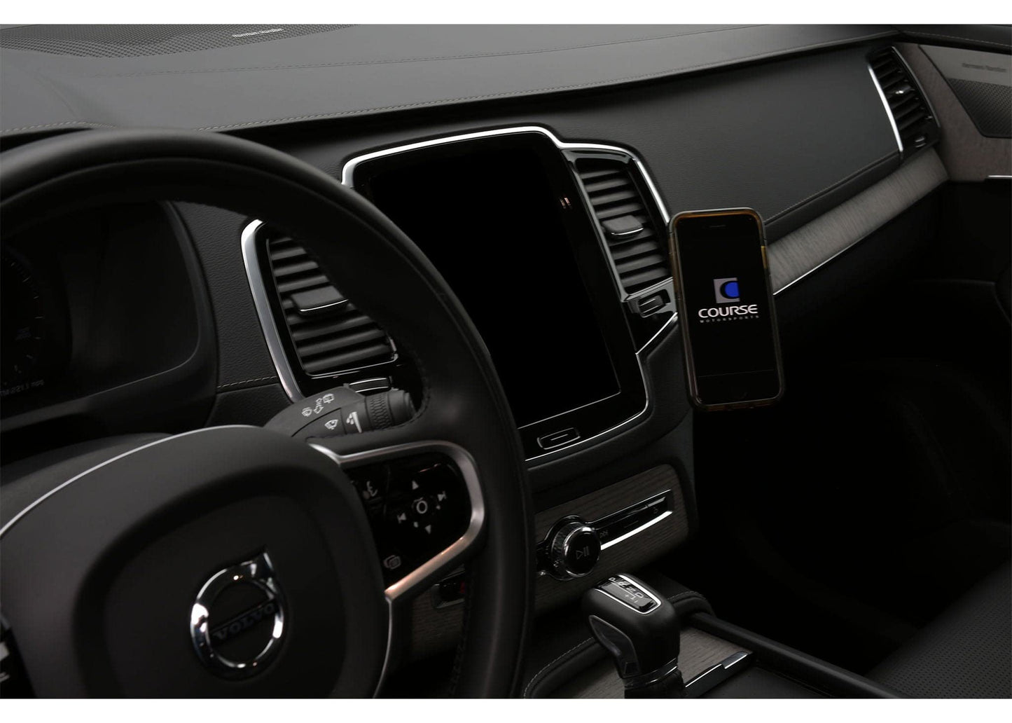 Course Motorsports DirectFit Phone Mount: Volvo XC90 (2015-Present) Magsafe Compatible Head - Non Charging Right