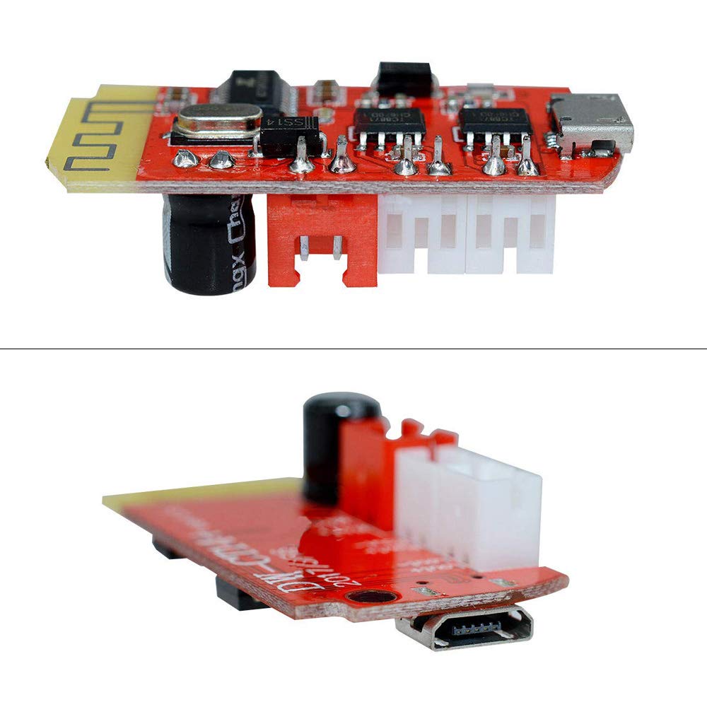 Comidox 1PCS CT14 Micro 4.2 Stereo Power Amplifier Board Audio Module 5VF 5W+5W with Charging Port for DIY Sound Box Speaker Refitting