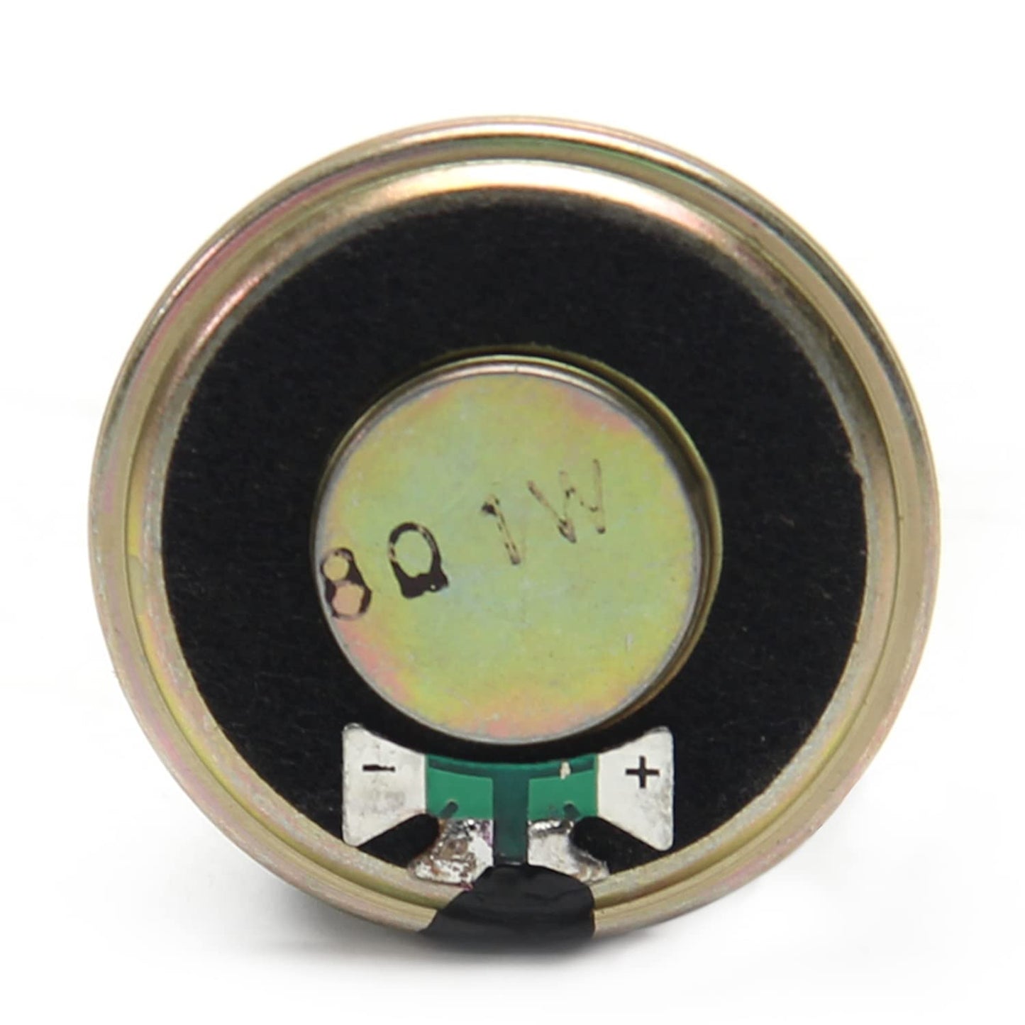 Fielect 2Pcs DIY Magnetic Speaker 1W 8 Ohm 36mm Diameter Round Shape Replacement Loudspeaker