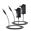 2 Pack HZHFCB 24V Power Supply Adapter 24 Volt 2A Power Supply AC to DC Converter Transformer Input AC 100-240V 50-60Hz and Output DC 24V…