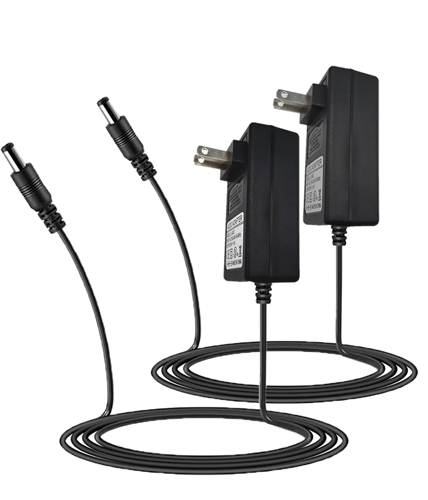 2 Pack HZHFCB 24V Power Supply Adapter 24 Volt 2A Power Supply AC to DC Converter Transformer Input AC 100-240V 50-60Hz and Output DC 24V…