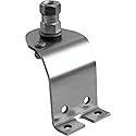 KALIBUR KGM1-L Stainless Steel Hood Channel Mobile Antenna Mount for GMC - Chevy