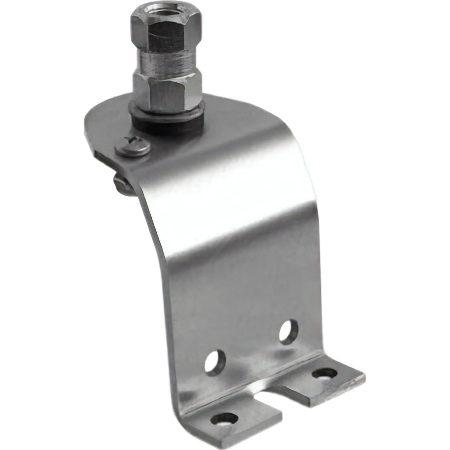 KALIBUR KGM1-L Stainless Steel Hood Channel Mobile Antenna Mount for GMC - Chevy