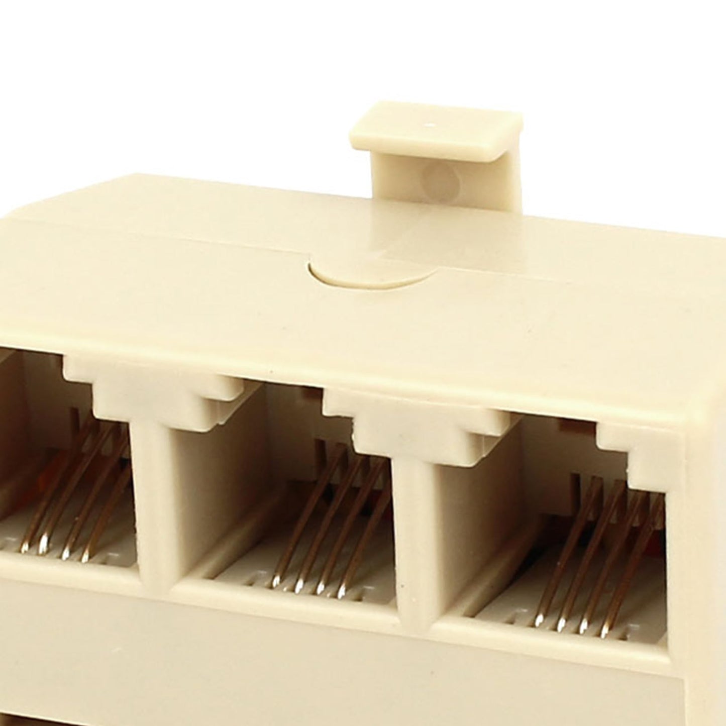 uxcell RJ11 6P4C Male to 3 Ports Female Telephone Line Splitter, 3 Way Phone Jack Splitter Socket Adapter Extension Coupler Connector for Landline