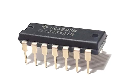 Juried Engineering TLC2274AIN TLC2274A TLC2274 Advanced LinCMOS™ Rail-to-Rail Quad Precision Operational Amplifier Op Amp Breadboard-Friendly IC