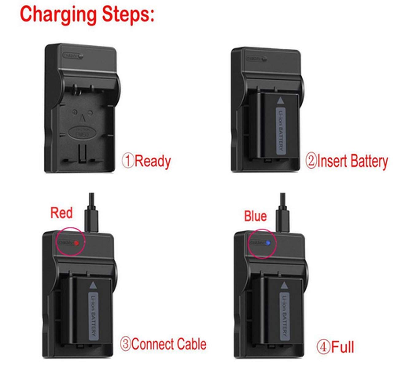 Battery Charger for Canon NB-6L, NB-6LH and PowerShot SX240 HS, SX260 HS, SX270 HS, SX280 HS, SX500 is, SX510 HS, SX520 HS, SX530 HS, SX540 HS, SX600