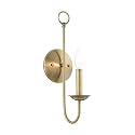 Livex Lighting 42681-01 1 Light Antique Brass Wall Sconce