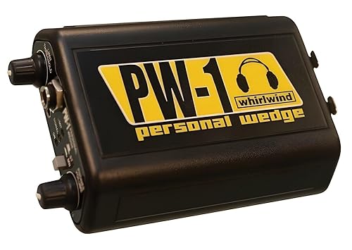 Whirlwind PW-1 Personal Wedge Headphone Driver for in-Ear Monitoring Systems